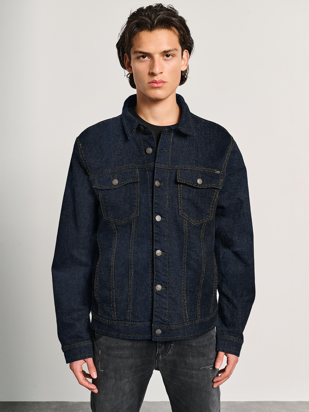 David Gold Jacket David Jacket Unisex Man Jacket